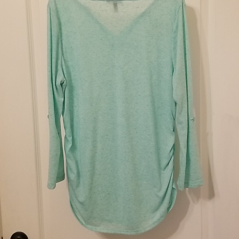 Allison Brittney Long Sleeve Top 1X - Picture 3 of 9